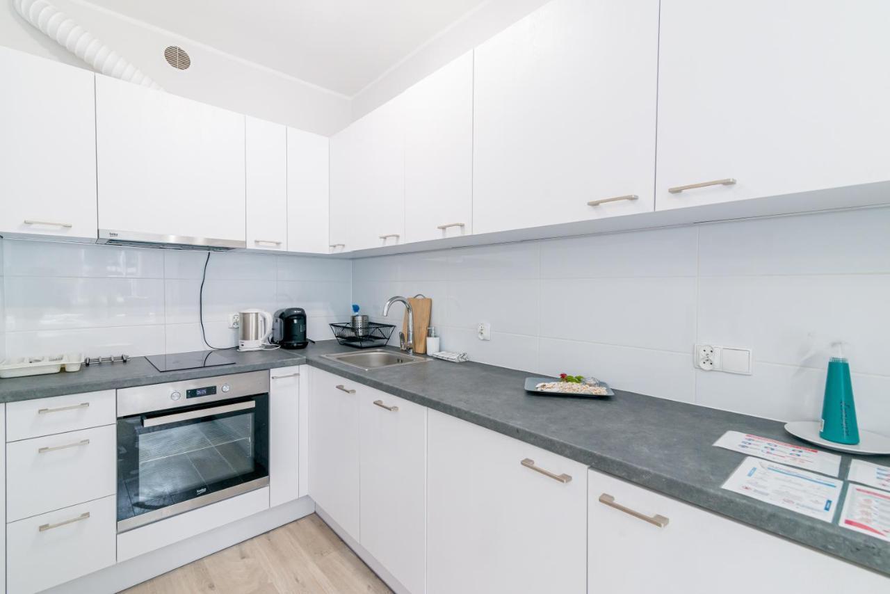 Lux Apartment New&Nice Danzica Esterno foto